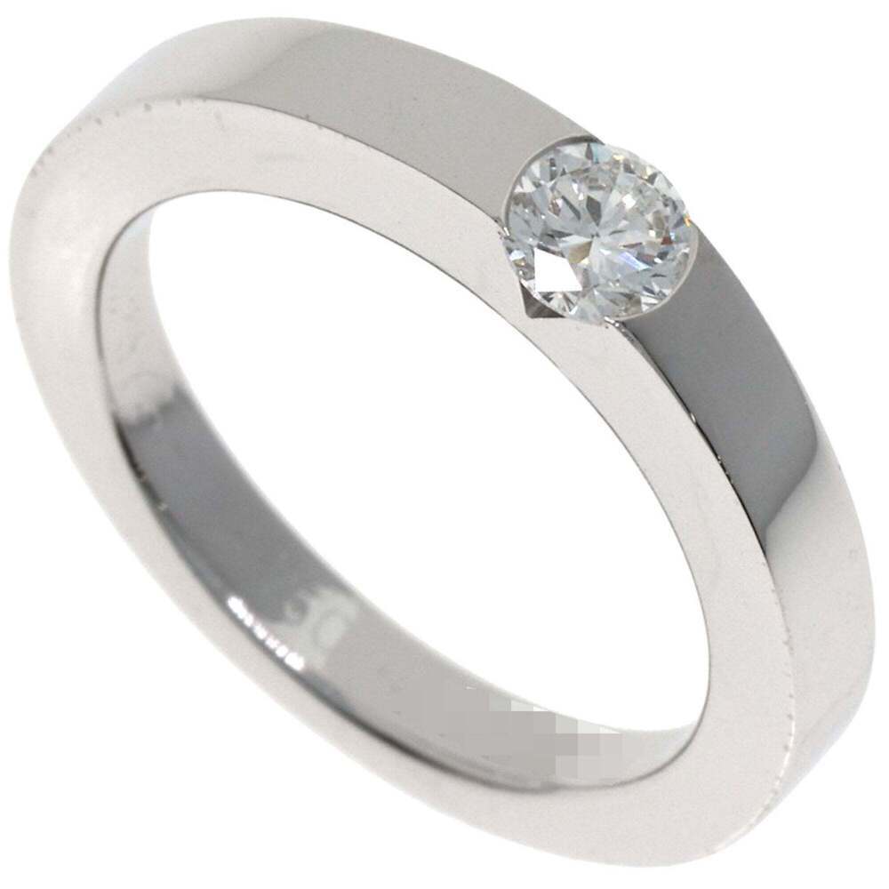 CARTIER 18k Silver Diamond Ring